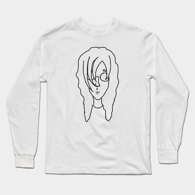 Aaron Long Sleeve T-Shirt by the doodler